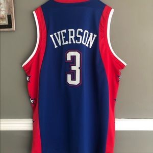 Allen Iverson Mitchell & Ness 2004 NBA All Star East Jersey